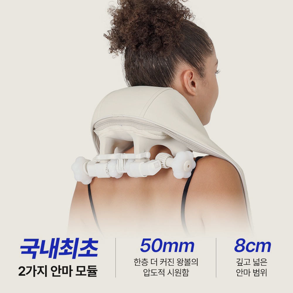 편안한 제스파 목어깨 마사지기, 효과적인 근본케어 마사지를 제공하는 기기